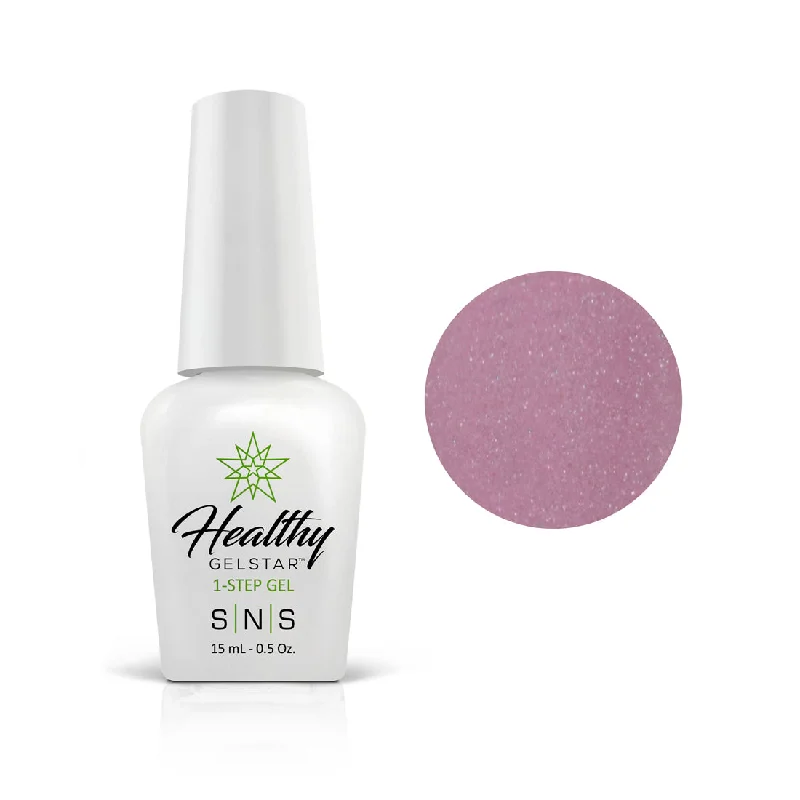 nail polish glow pulse-SNS GelStar 1-Step Gel Polish BOS17 (15ml) Pale Orchid