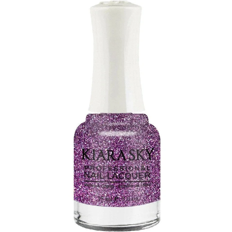 nail polish stick tape-Kiara Sky - Purple Spark 0.5 oz - #N430