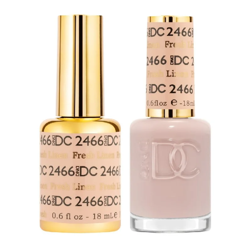 nail polish whirlwind spin-DND #2466 DC Gel Polish & Lacquer Duo (15ml) Fresh Linen