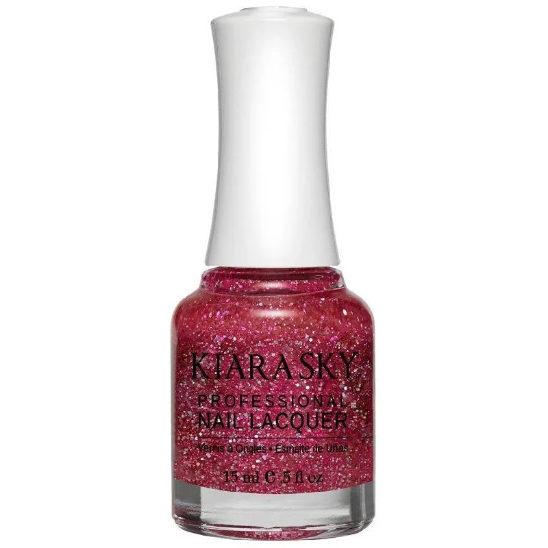 nail polish sit up-Kiara Sky - Strawberry Daiquiri 0.5 oz - #N522